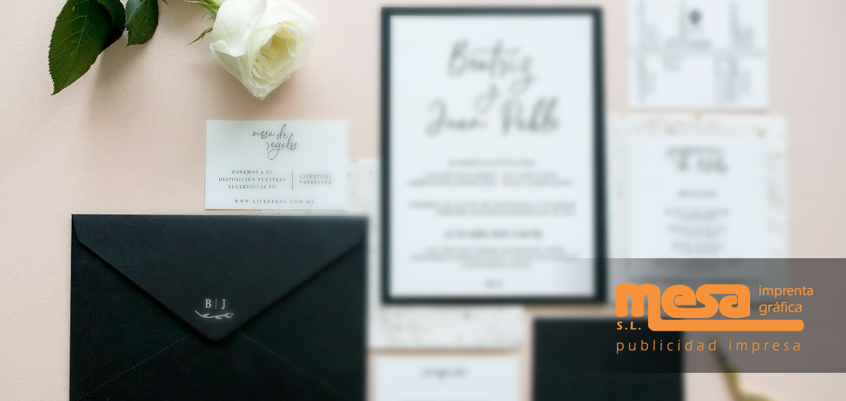 Impresión para invitaciones originales de boda Impresión para invitaciones originales de boda